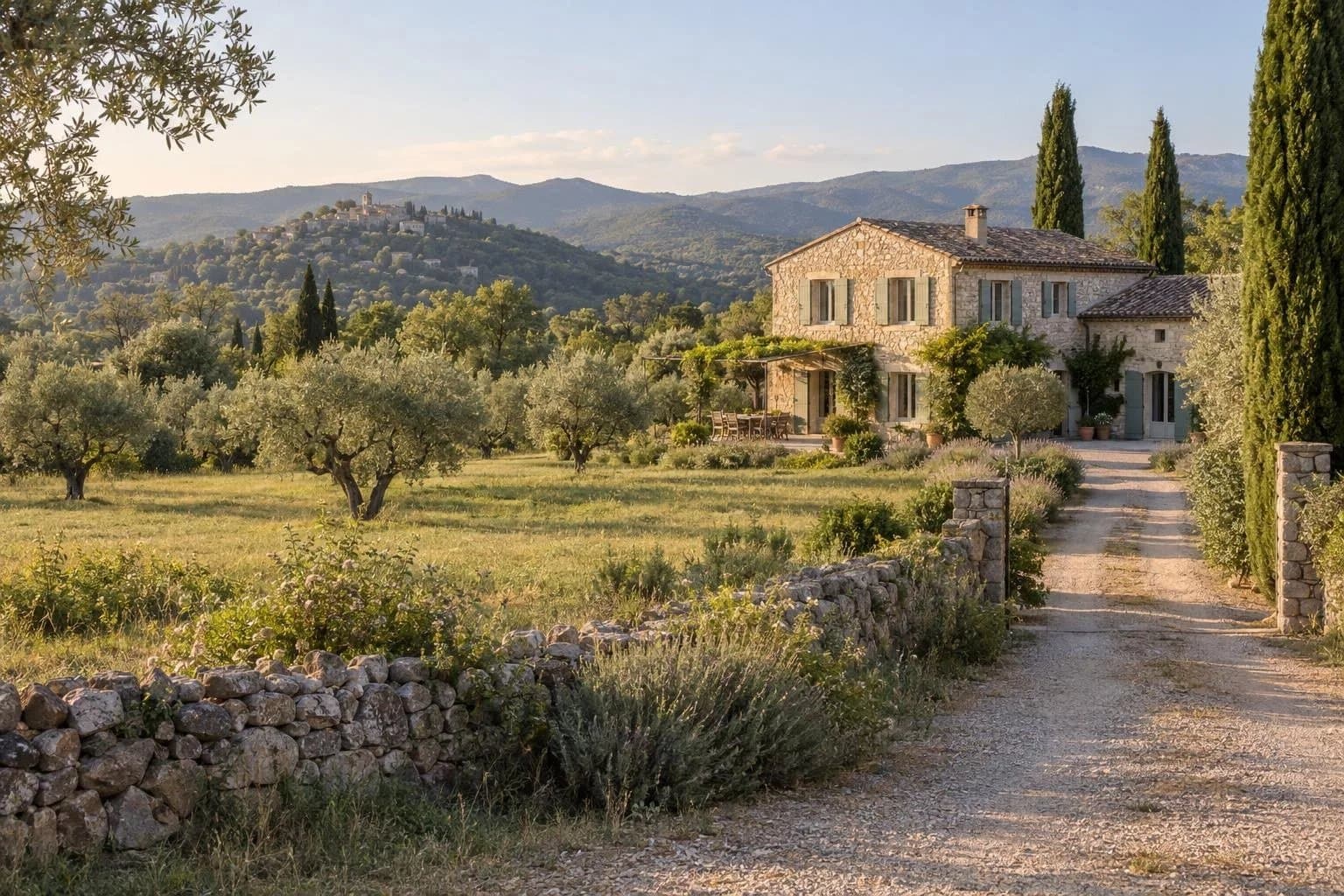 Restored mas on two hectares in Montauroux