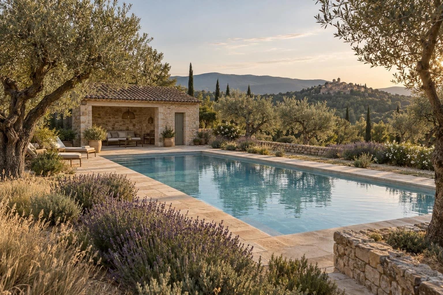 Mas provençal avec maison d'amis